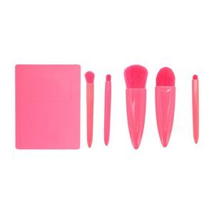 Makeup Convenient Makeup Brush Kit Red 1 Set